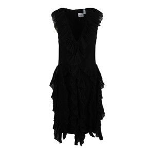Burberry Sleeveless Pleated Silk Dress - NWT
